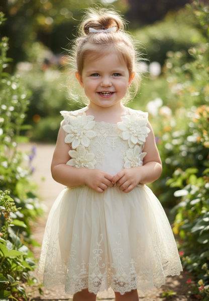 ✨Стилна рокля с нежна бродерия✨