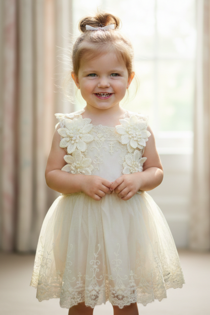 ✨Стилна рокля с нежна бродерия✨