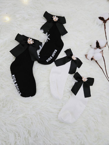 🌟Луксозни чорапи с брошка🌟🧦