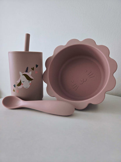 Комплект за захранване - момиче🍼🥄