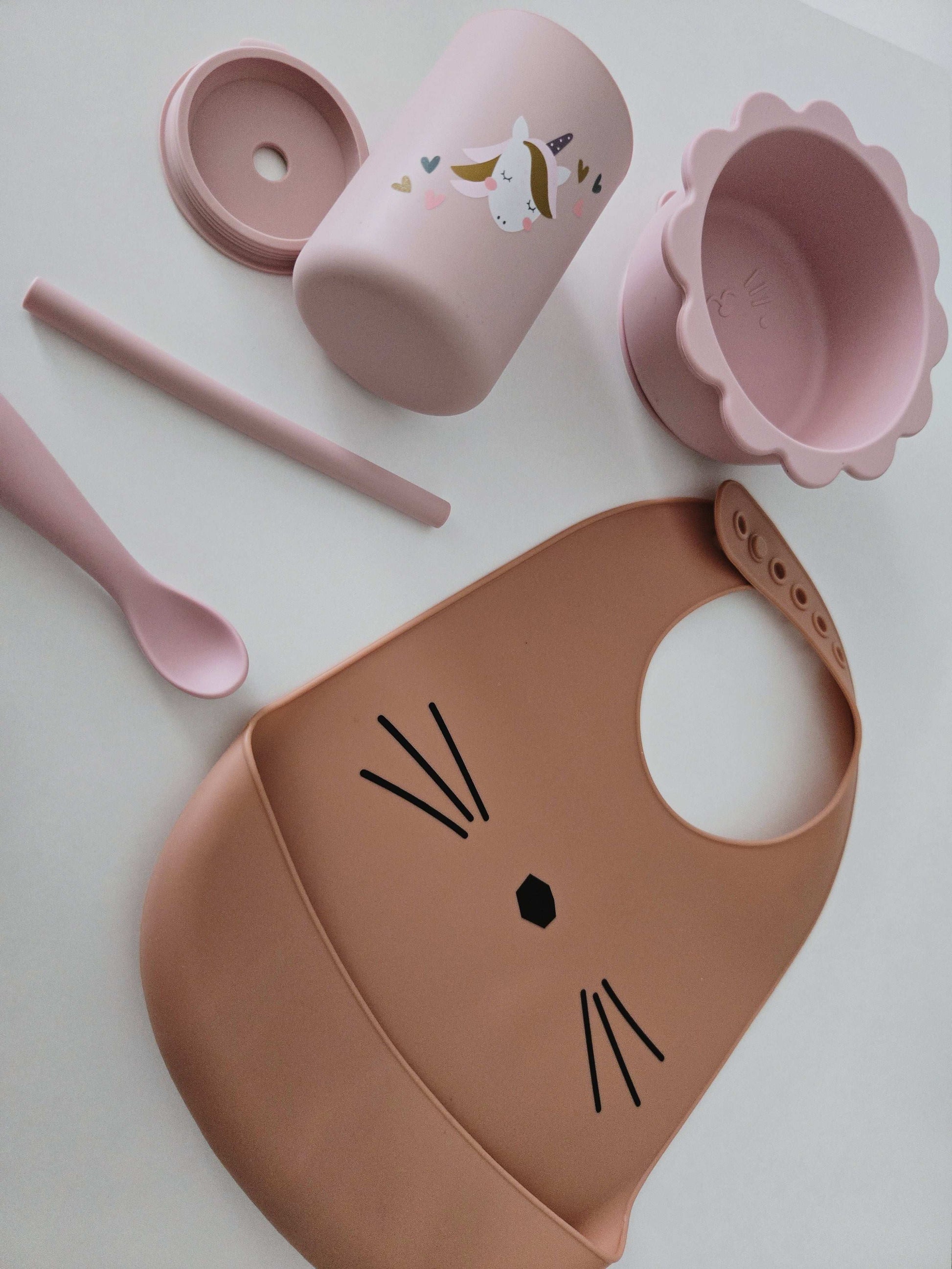 Комплект за захранване - момиче🍼🥄