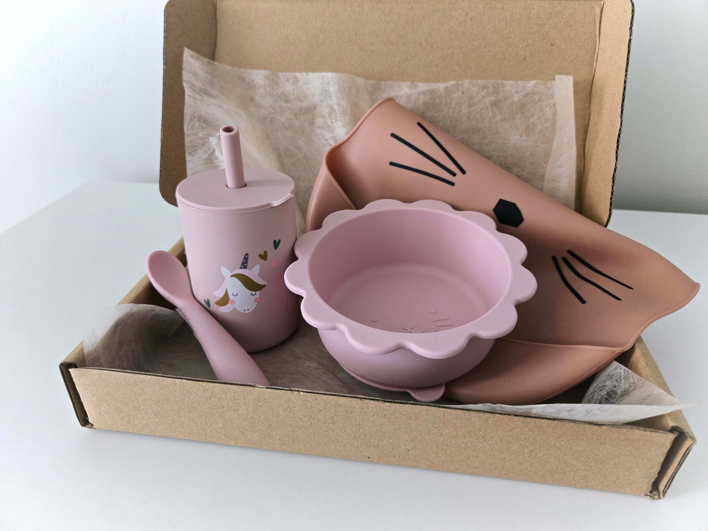 Комплект за захранване - момиче🍼🥄