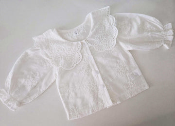 Елегантна риза с бродерия🤍