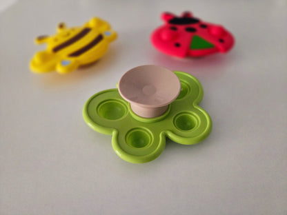 3 бр. силиконови въртящи играчки/ pop- it✨