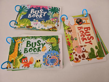 Комплект от 3 бр. занимателни книжки✨