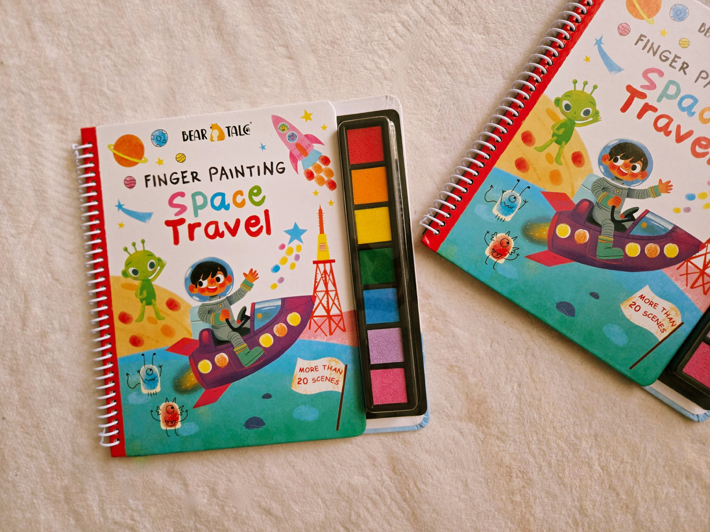 Книжка за оцветяване с пръстчета🎨