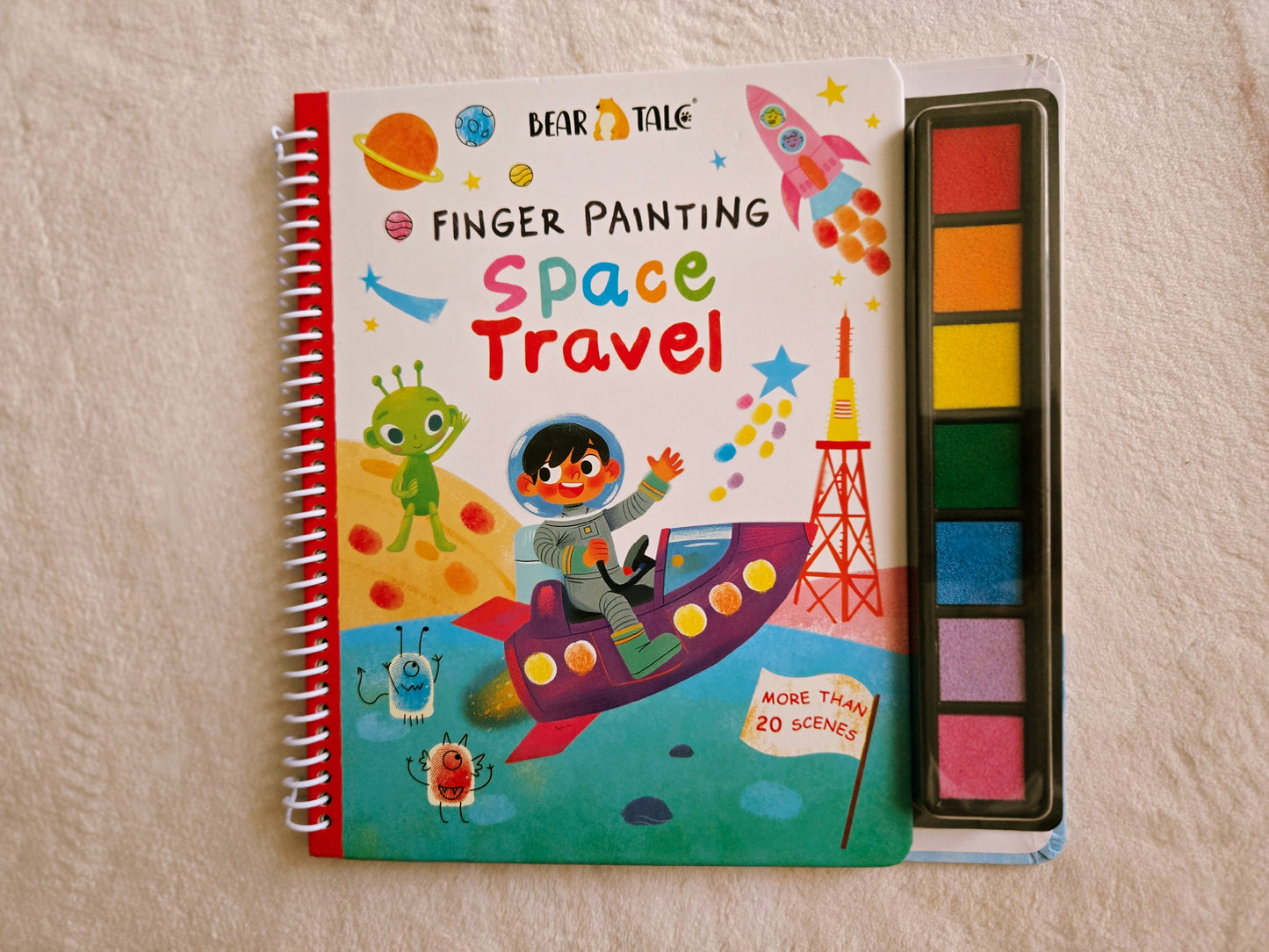 Книжка за оцветяване с пръстчета🎨