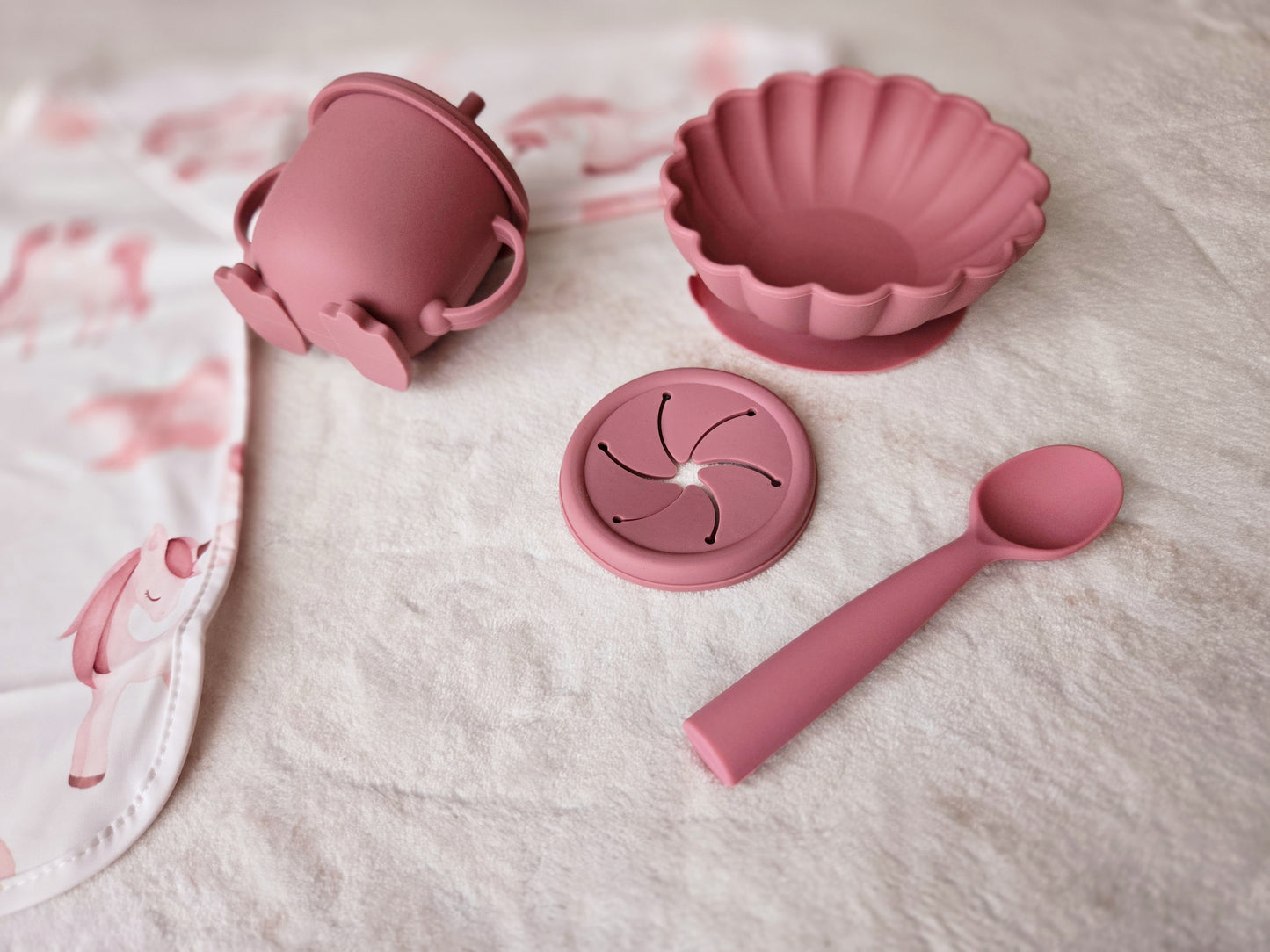 Комплект захранване с лигавник - ръкав✨