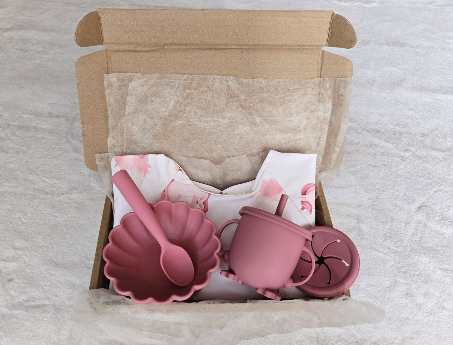 Комплект захранване с лигавник - ръкав✨