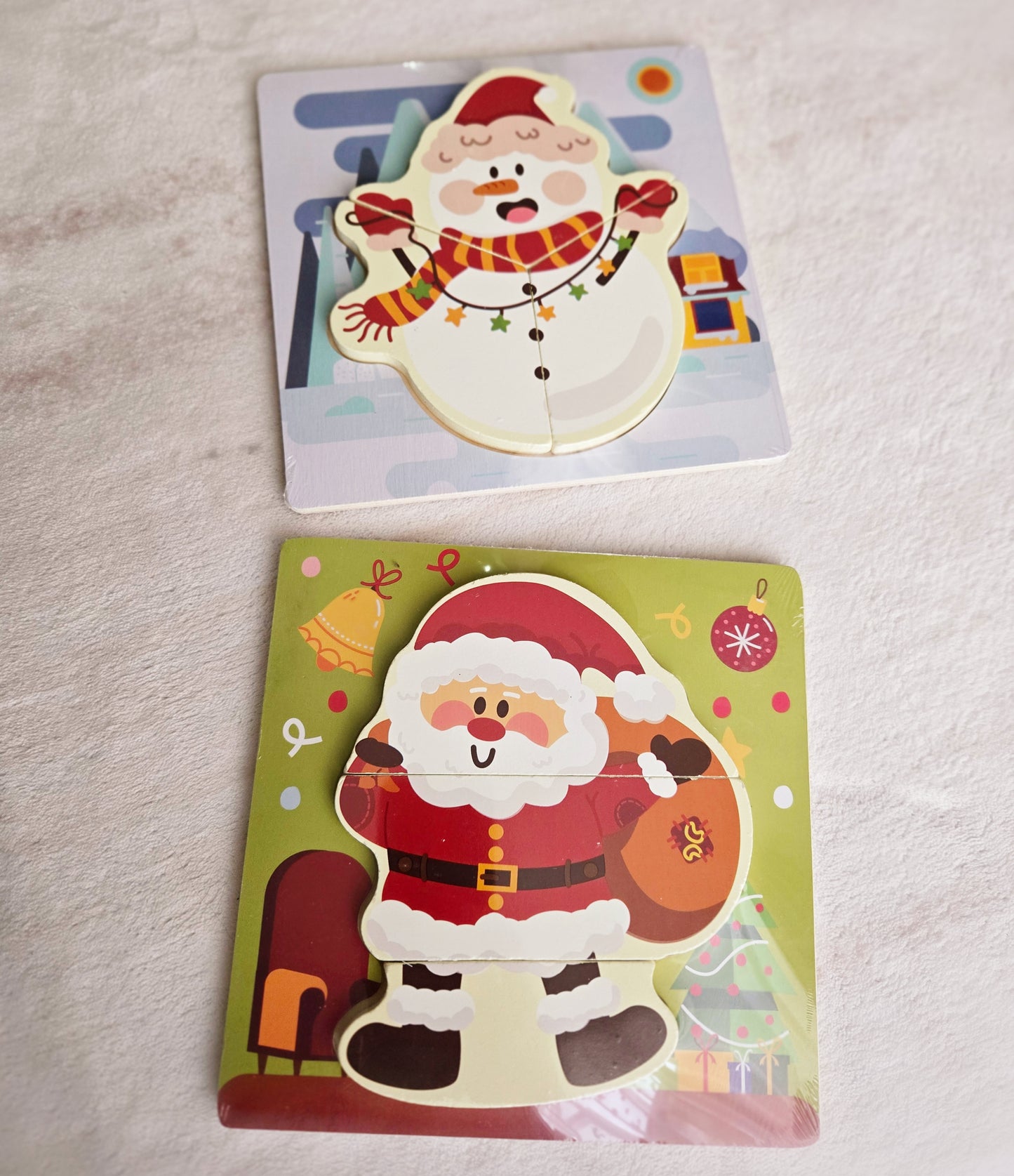 Коледни пъзели - 2 бр.🎅