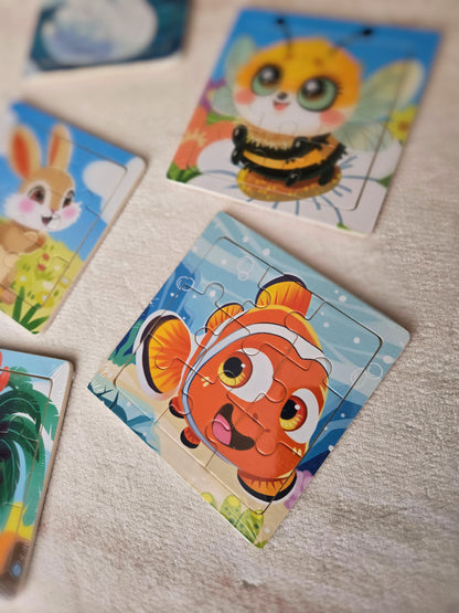 Комплект 5бр. пъзели✨