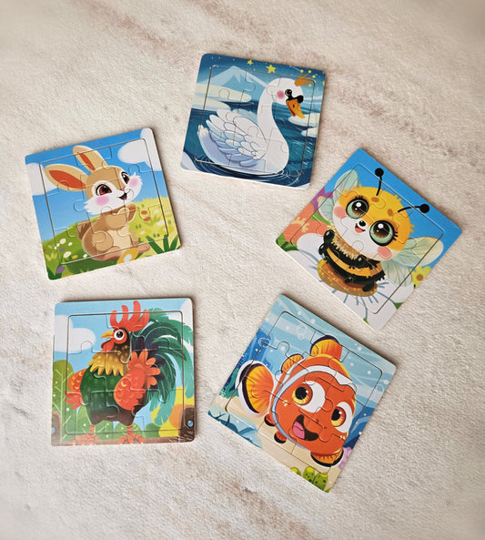 Комплект 5бр. пъзели✨