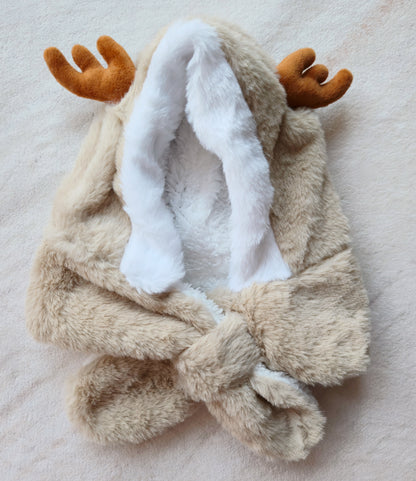 Зимна шапка с рогца❄️