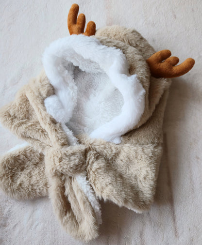 Зимна шапка с рогца❄️