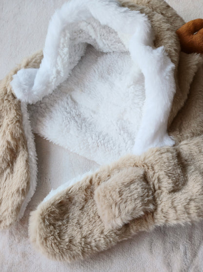 Зимна шапка с рогца❄️