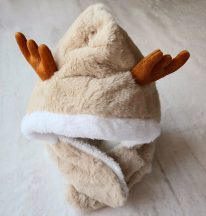 Зимна шапка с рогца❄️