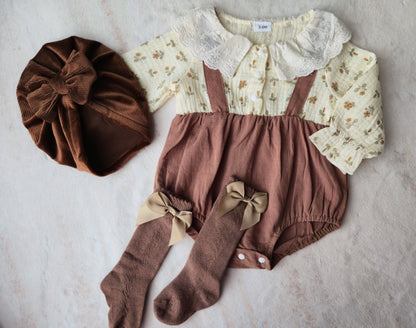 Стилен комплект с ромпър✨