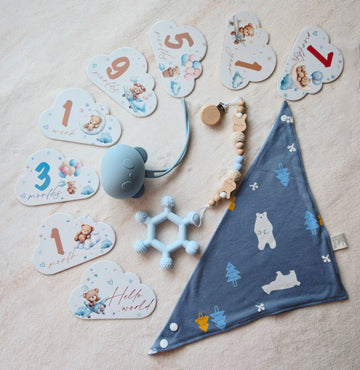 Комплект ✨Малкият откривател✨🦸‍♂️💙