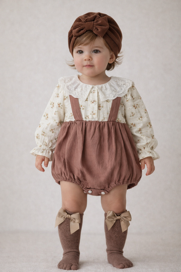 Стилен комплект с ромпър✨