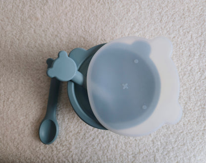 Силиконов комплект за хранене🥄